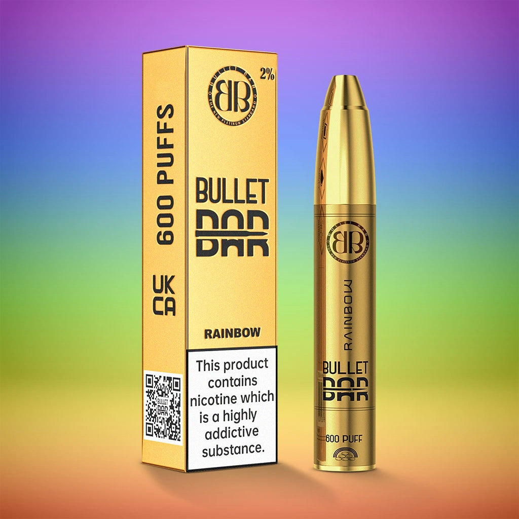 Bullet Bar Rainbow - 600 Puffs