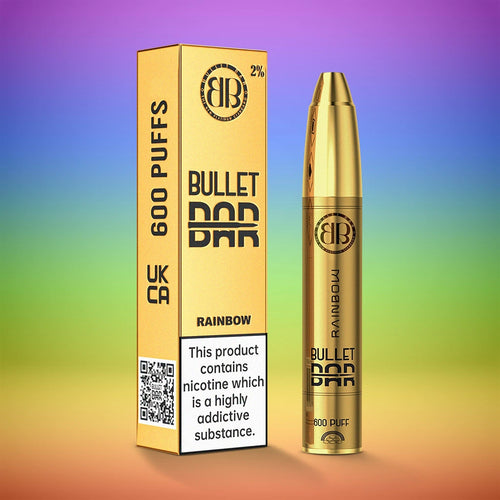 Bullet Bar Rainbow - 600 Puffs