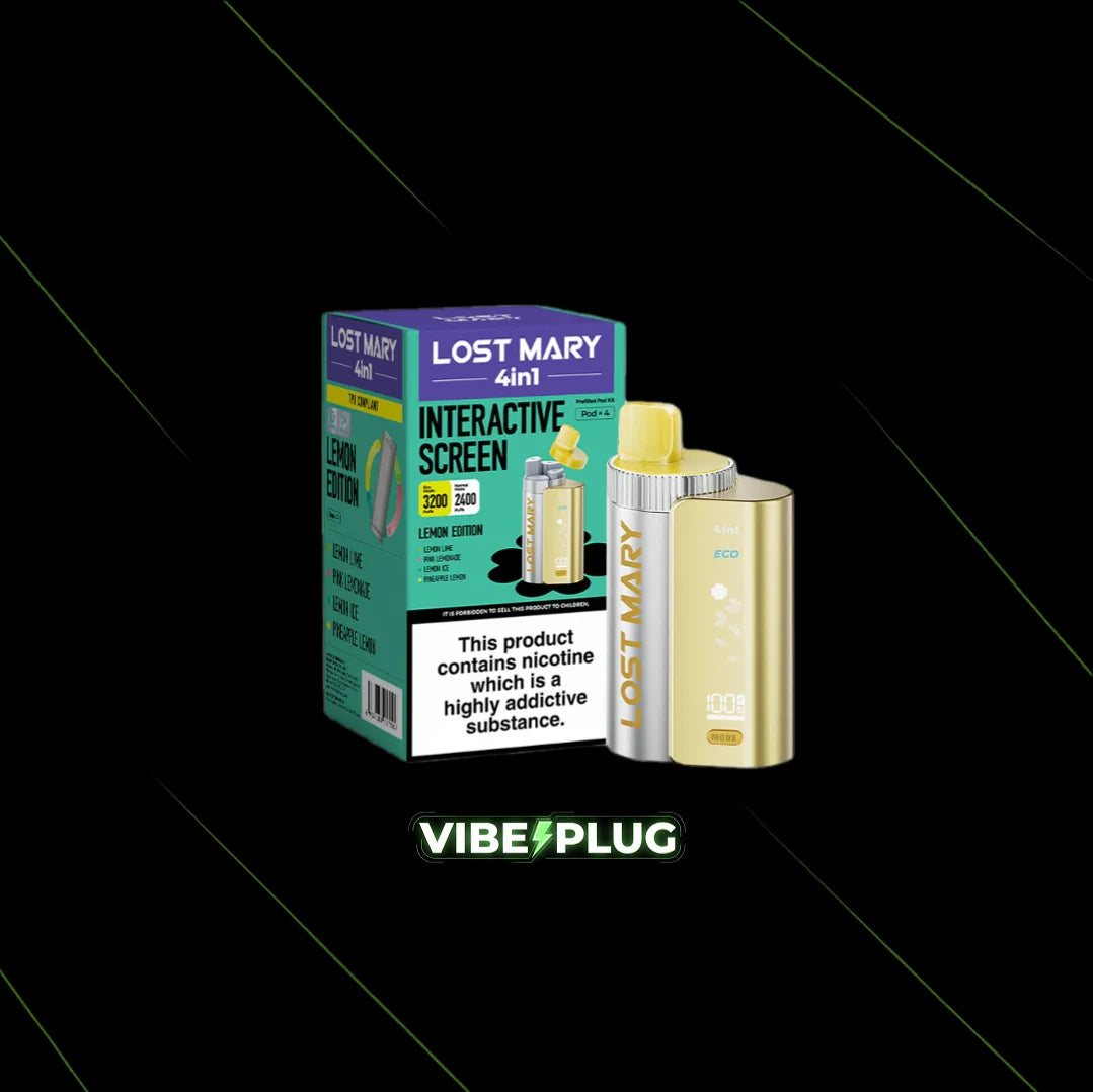 Lost Mary 4 in 1 Yellow Edition - 9600/12000 puffs