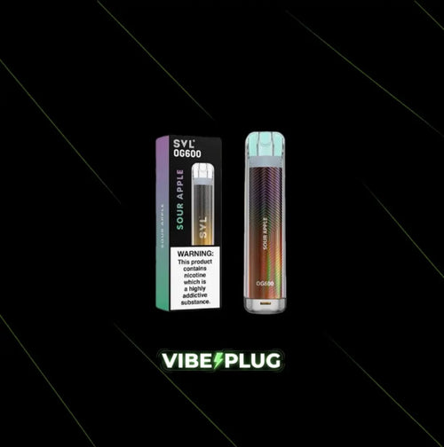 Svl Sour Apple - 600 Puffs