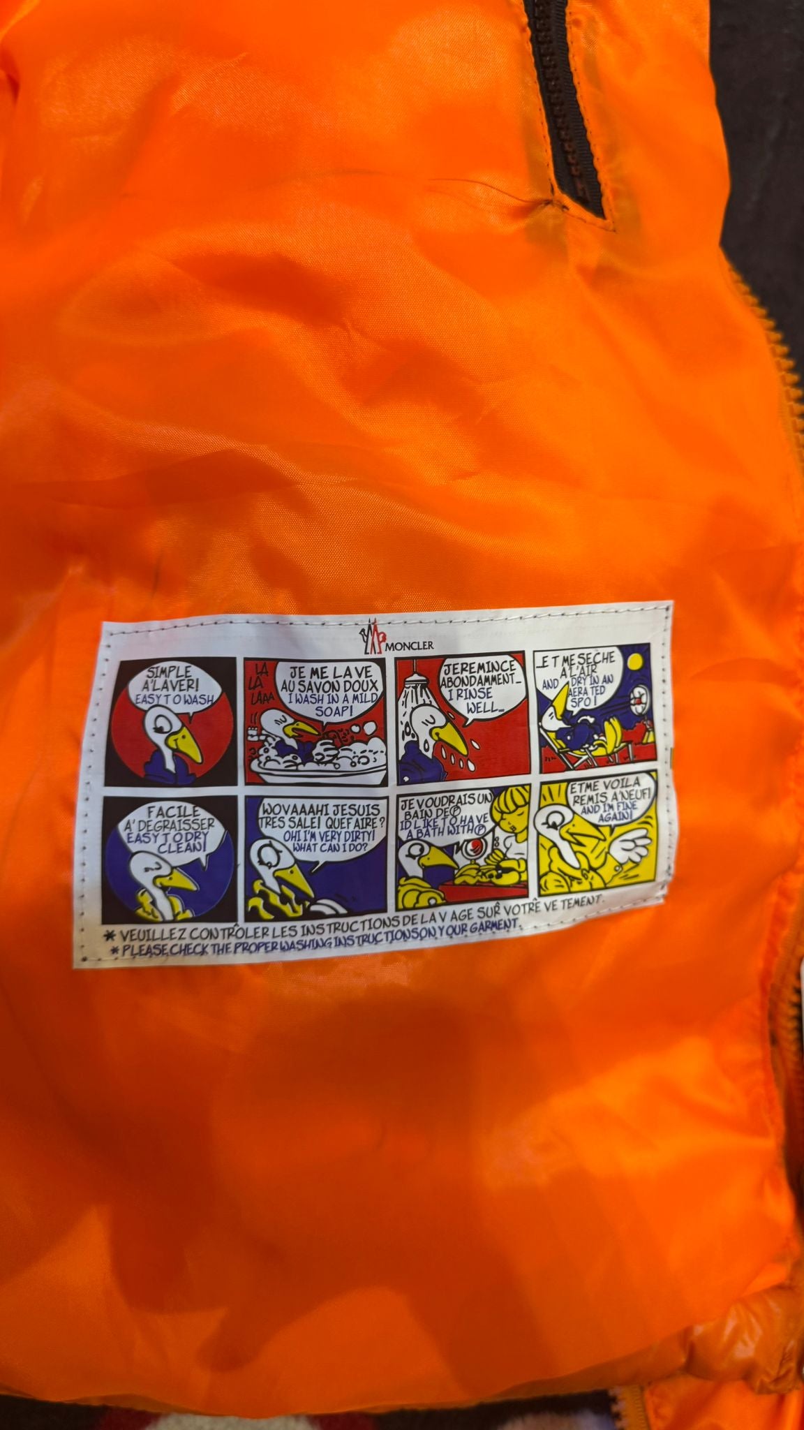 Geaca Moncler Maya - Portocaliu