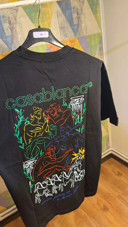 Tricou Casablanca Penthalon - Negru