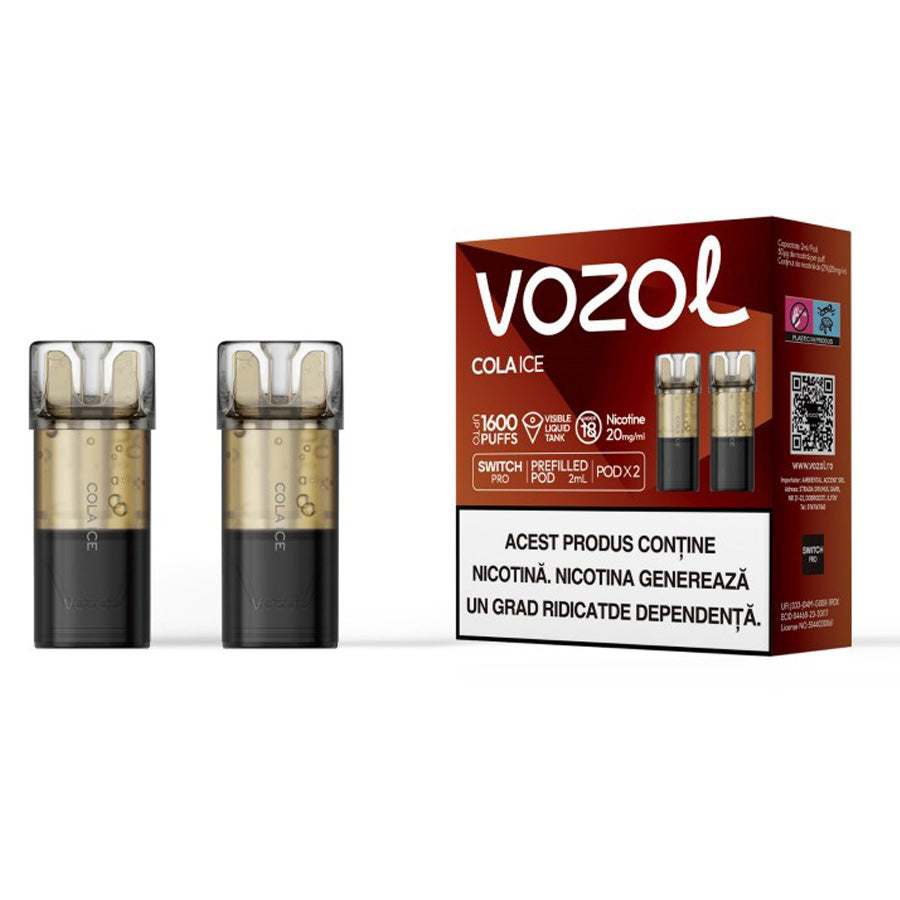 Capsule Vozol - Cola Ice - 1600 Puffs