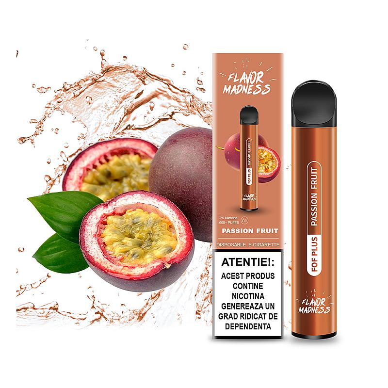 FOF Plus Bar - Passion Fruit - 600 Puffs