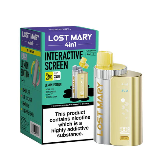 Lost Mary 4 in 1 Lemon Edition - 600 Puffs
