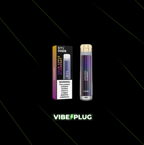Svl Sour Apple Blueberry - 600 Puffs